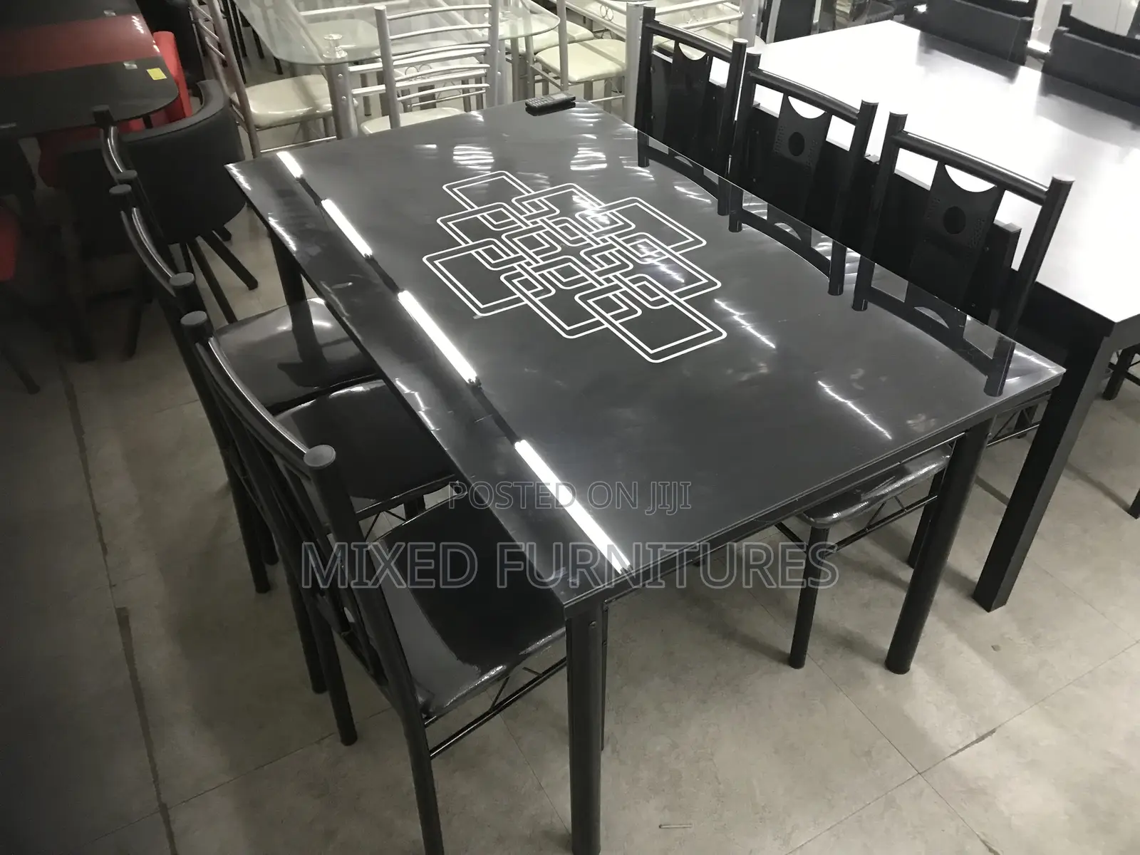 Glass Dining Table With Chairs