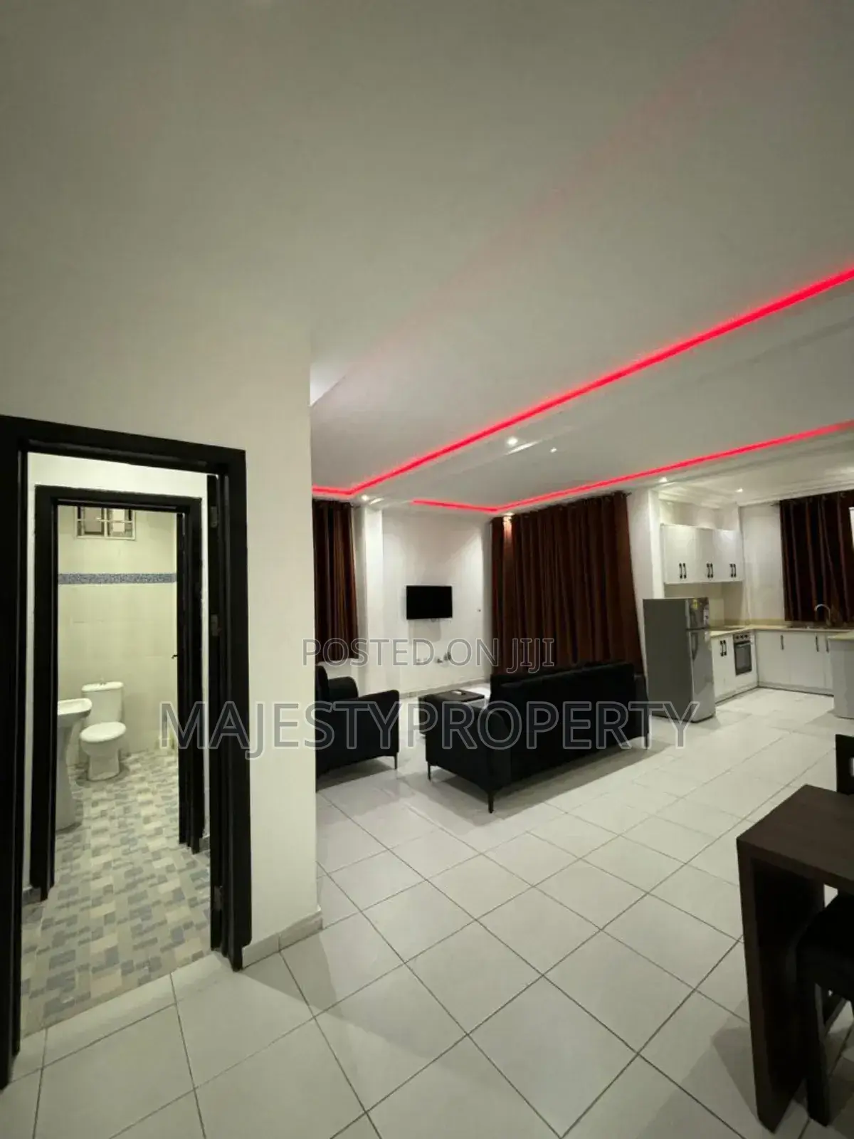 Furnished 3bdrm Apartment in Adiriganor, Adjiriganor for rent