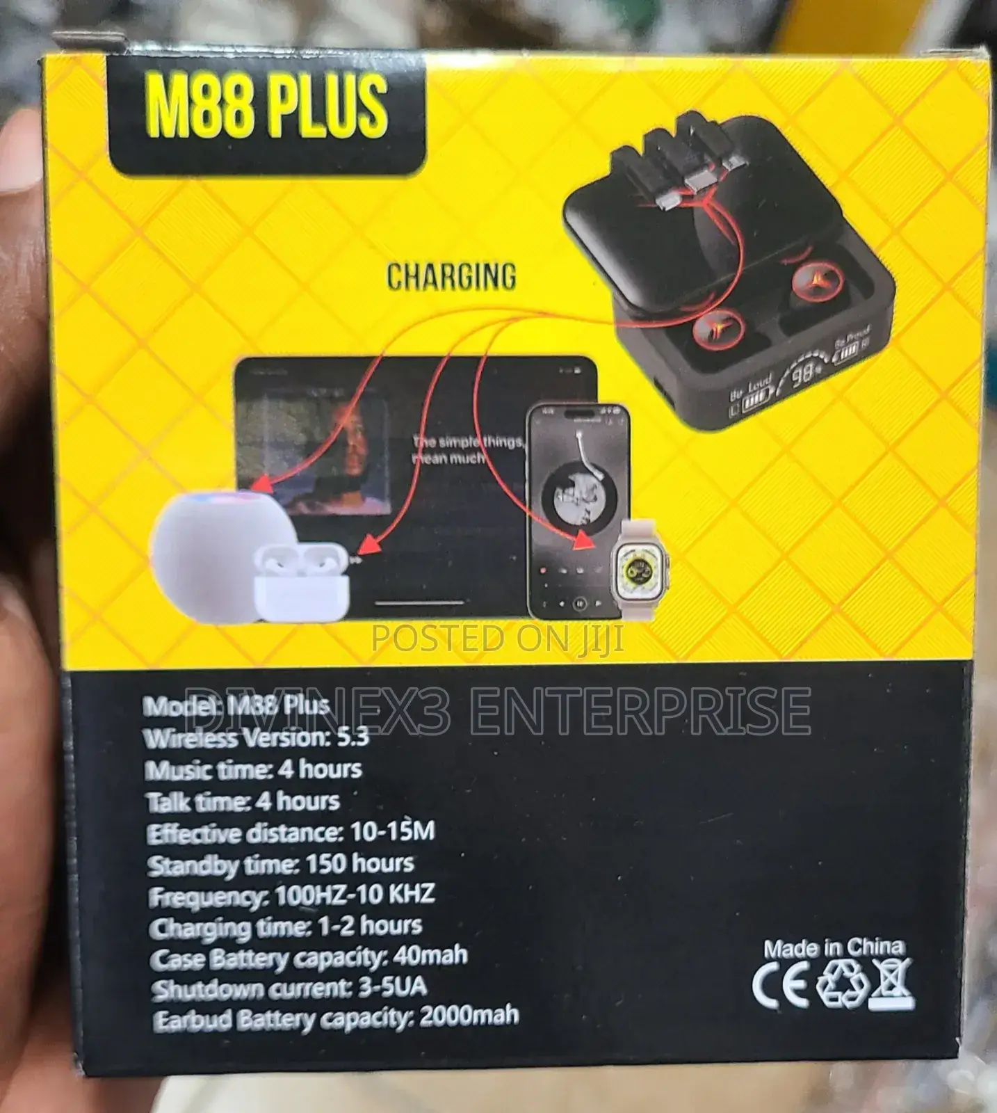 M88 Plus Earbuds