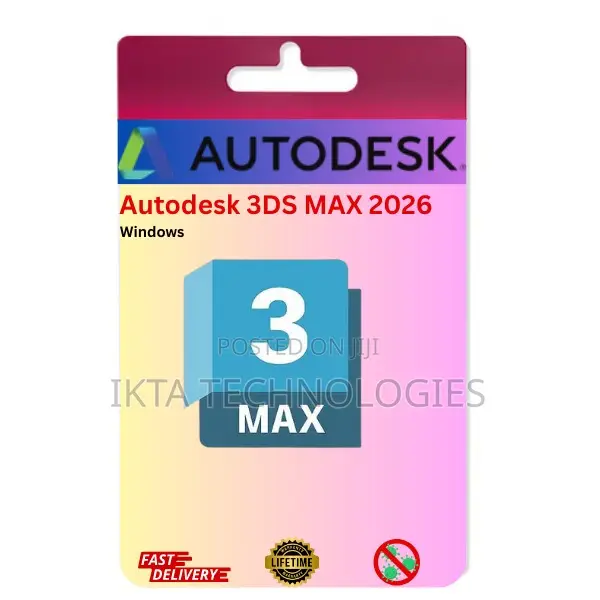 Autodesk 3ds Max 2026 Lifetime Activation Win In Kumasi 50111805
