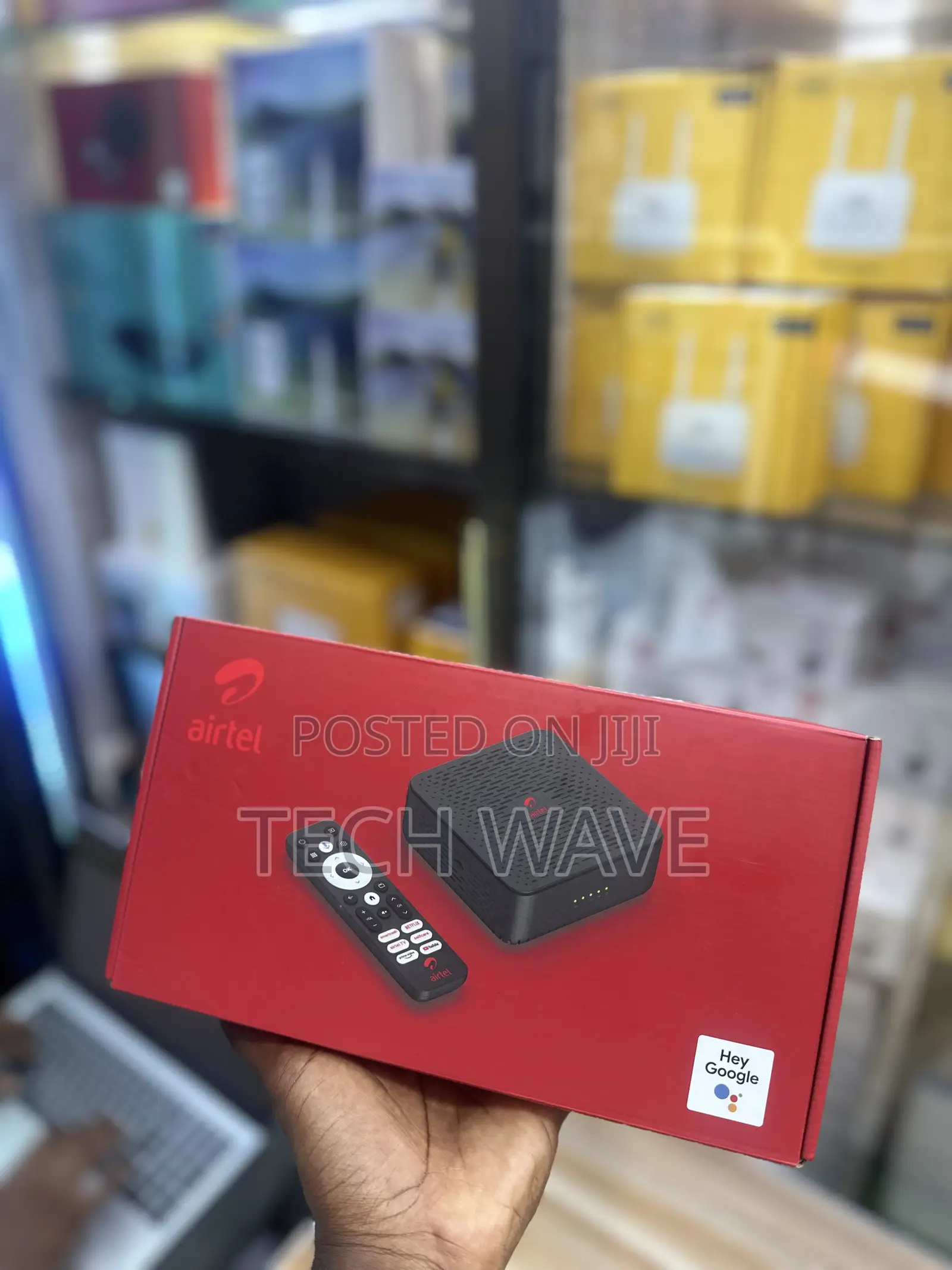 Airtel Smart Andriod Tv Box Plus Router