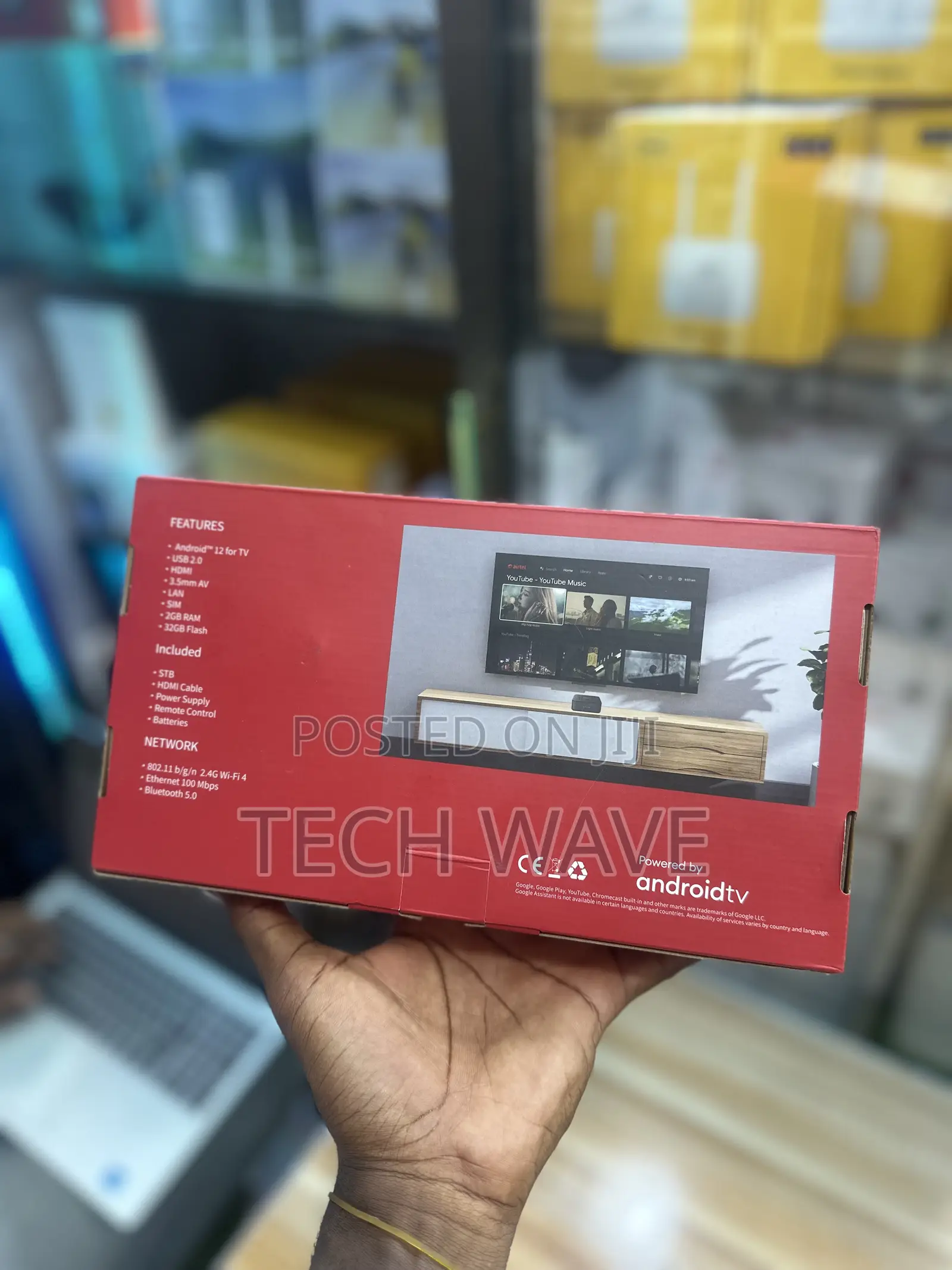 Airtel Smart Andriod Tv Box Plus Router