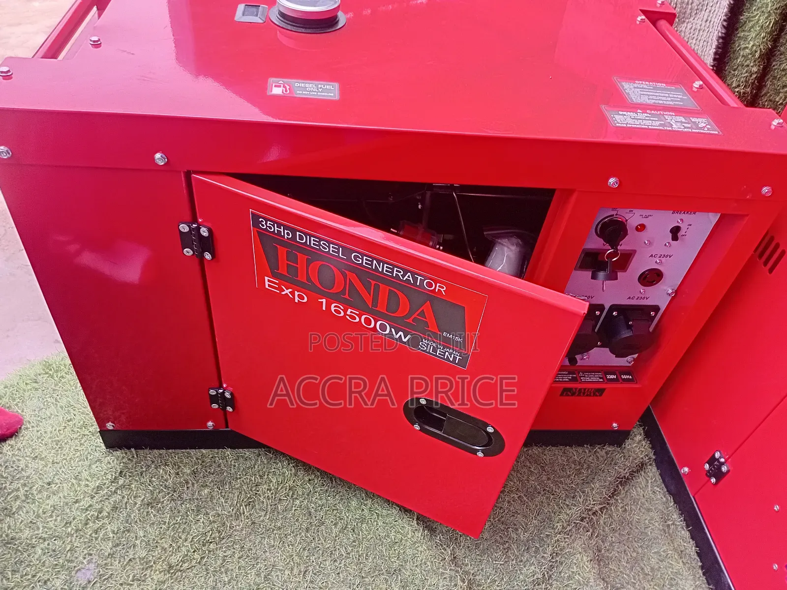 Award Winning 16500w Honda 15kva Diesel Generator System