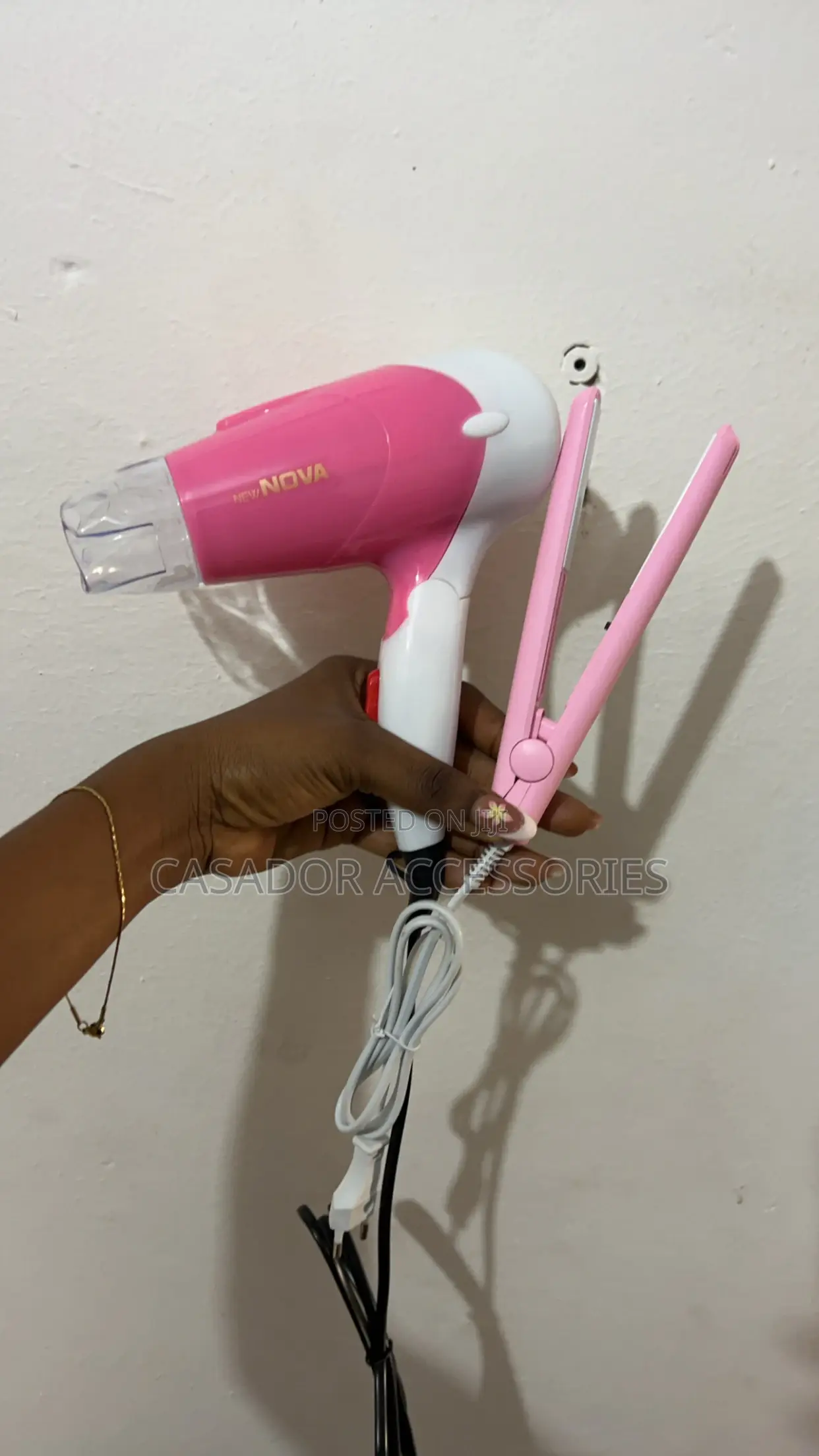 Mini Straightener and Medium Hair Dryer