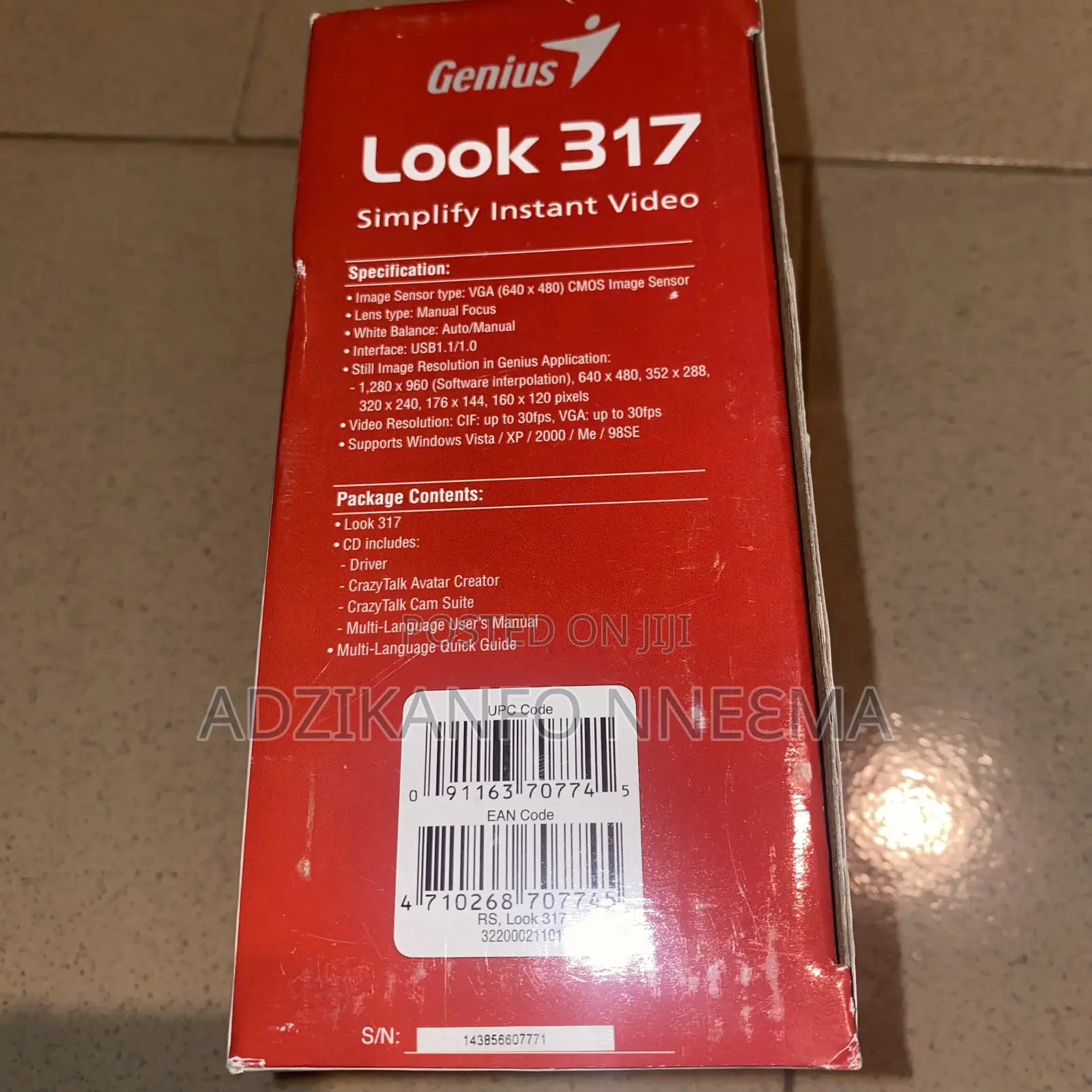 Genius Videocam Look 317 Usb