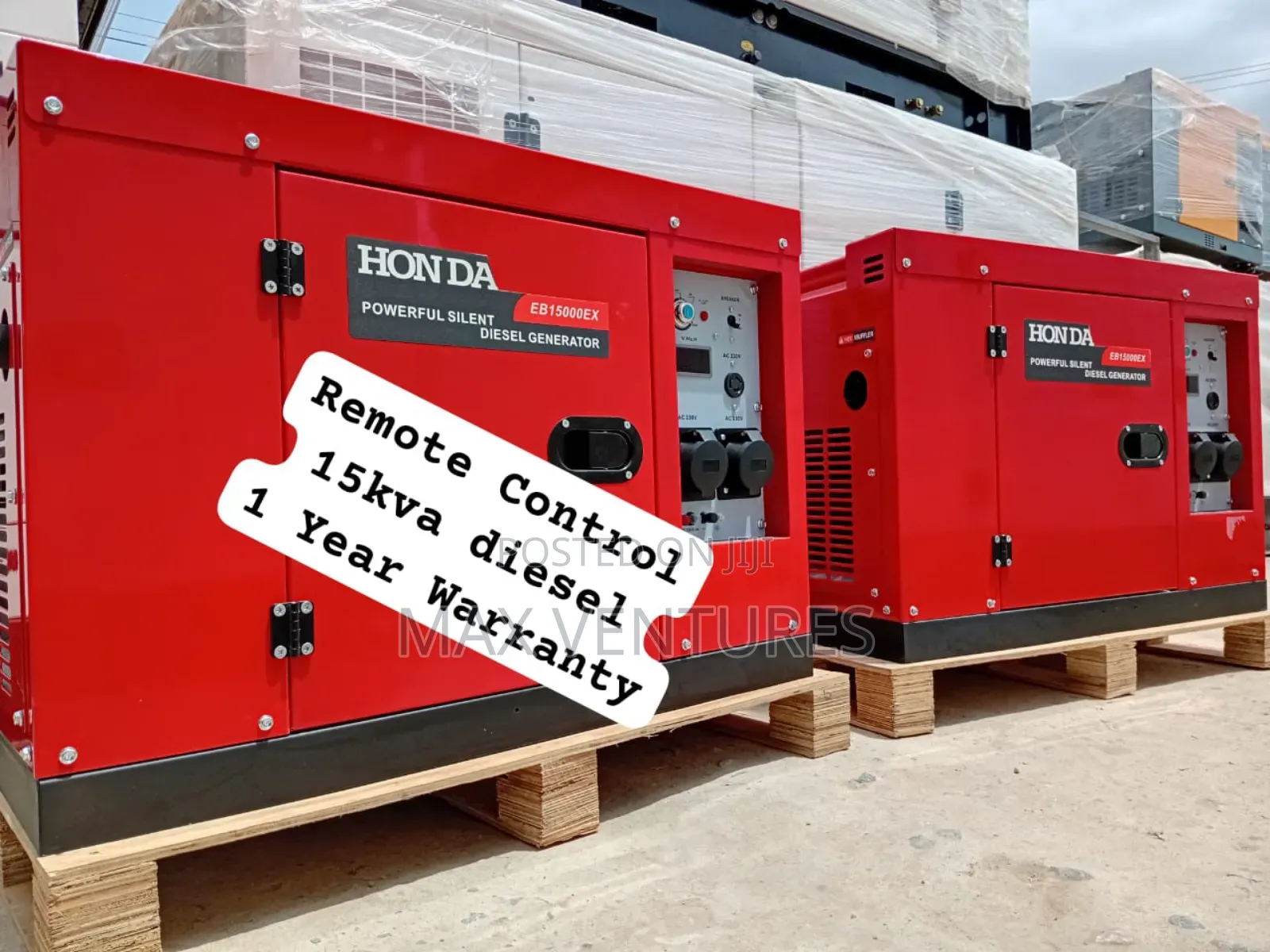 Honda 15kva Diesel Powered Elegant Energy Generation