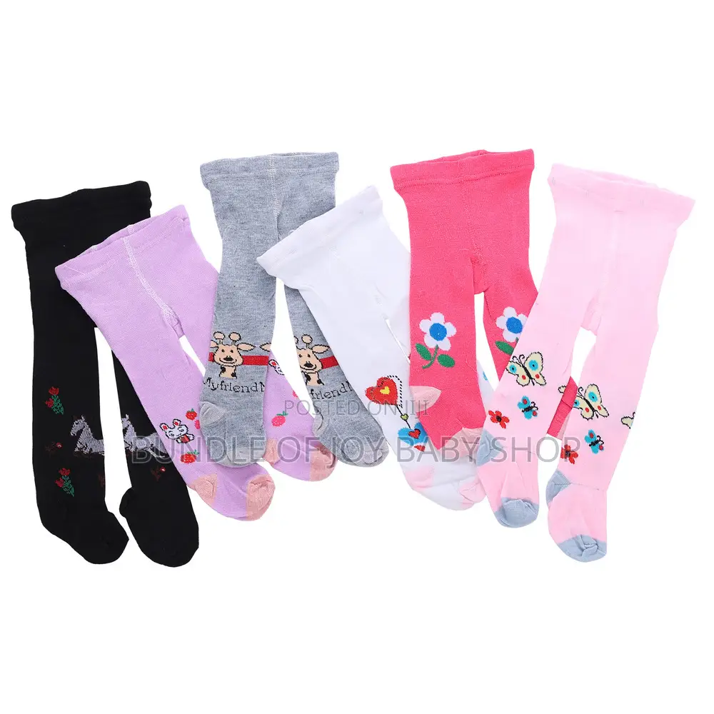 Baby Unisex Cotton Stockings (4 Pices)