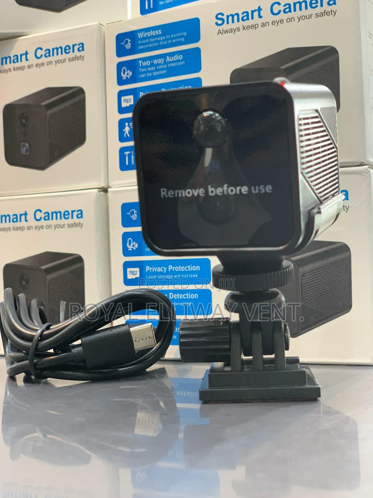 Ubox Smart Rechargeable Battery 4g Sim Card Camera