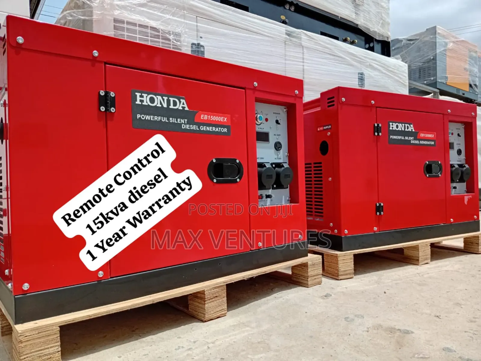 Honda 15kva Remote Controlled Illuminate With Innovation