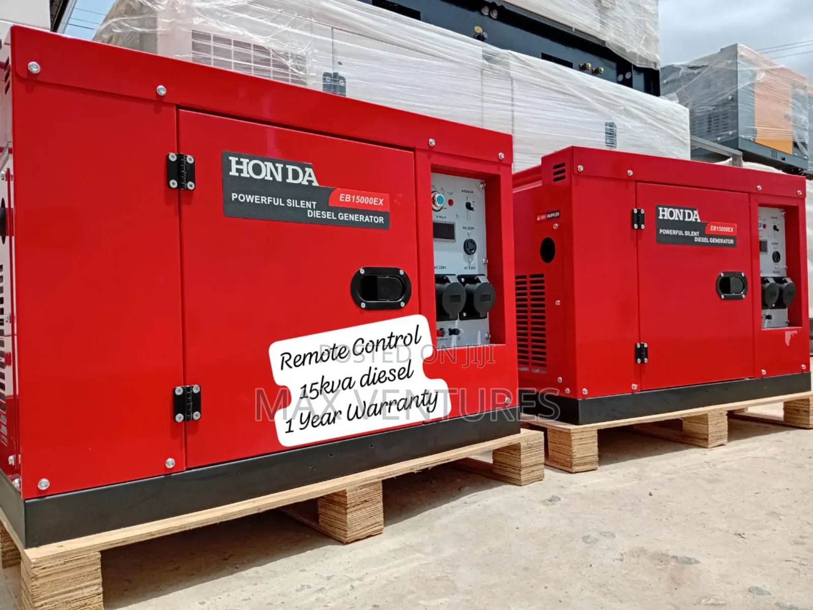 Honda 15kva Diesel Powered Generate With Brilliance