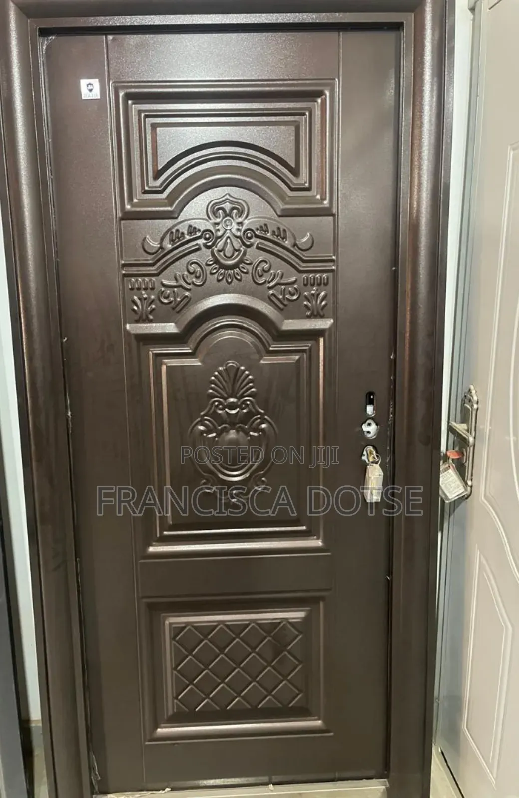 Brown Rough Door Single and Accessories