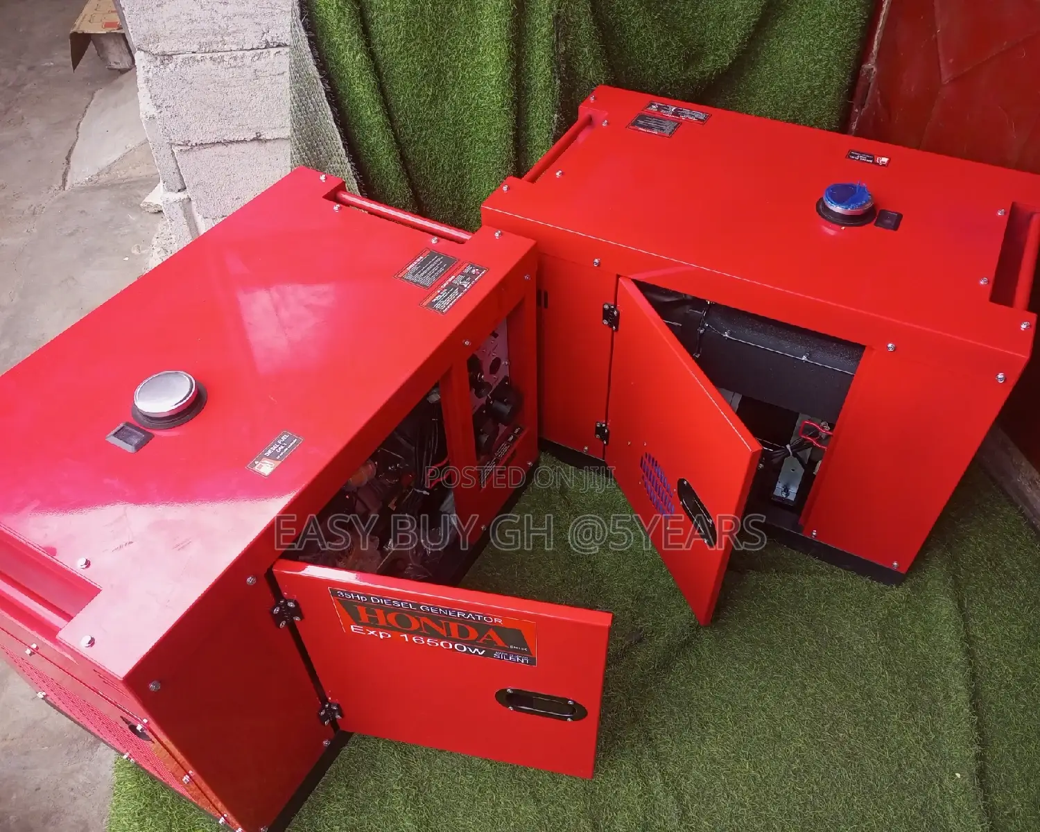 15kva Good Diesel Performance Generator 16500w Honda Geneset
