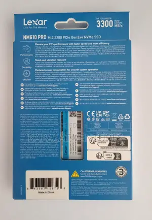 Lexar 1tb M.2 Nvme Ssd Nm610 Pro