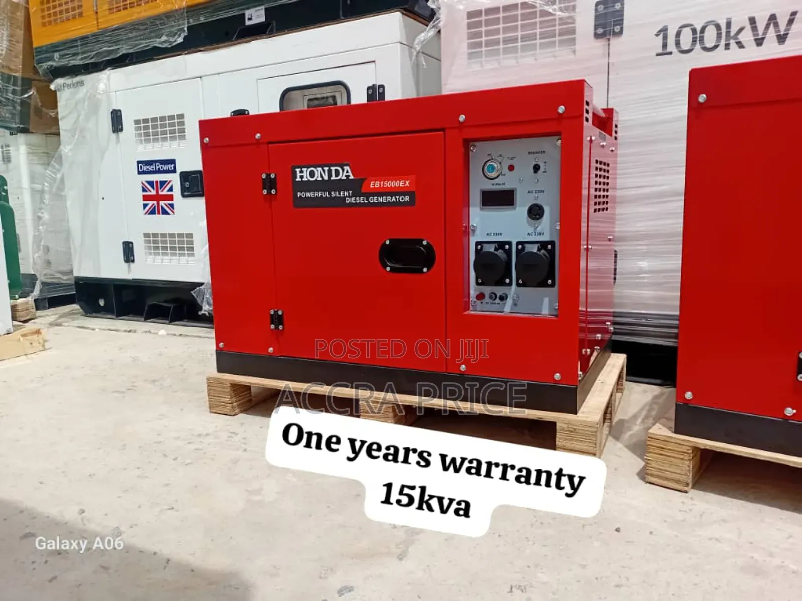 Best Price Remote Start 15kva 16500watts Honda Diesel Genset