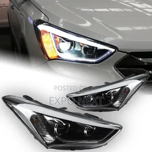 Hyundai Santa Fe Head Light Led For 2013-2016 Depo Original