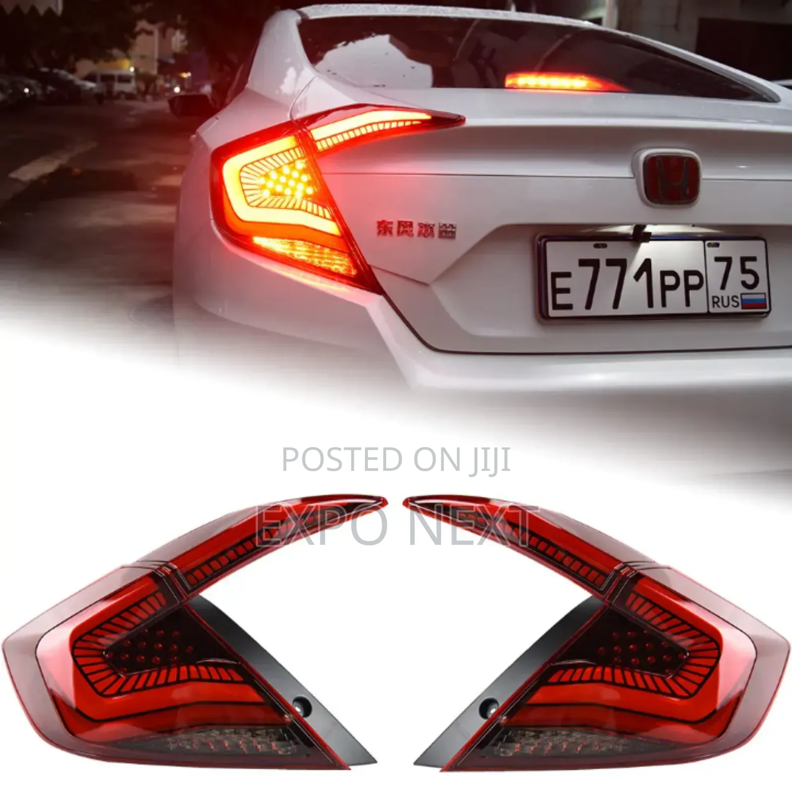 Honda Civic X Led Tail Lamp (2014–2019)