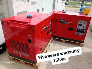 Remote Power Generation 15kva Honda Generator