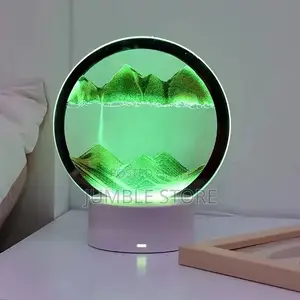 6color Led Flowing Sand Table Lamp
