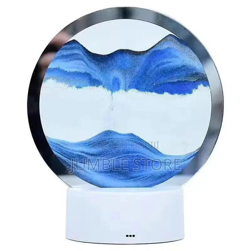 6color Led Flowing Sand Table Lamp