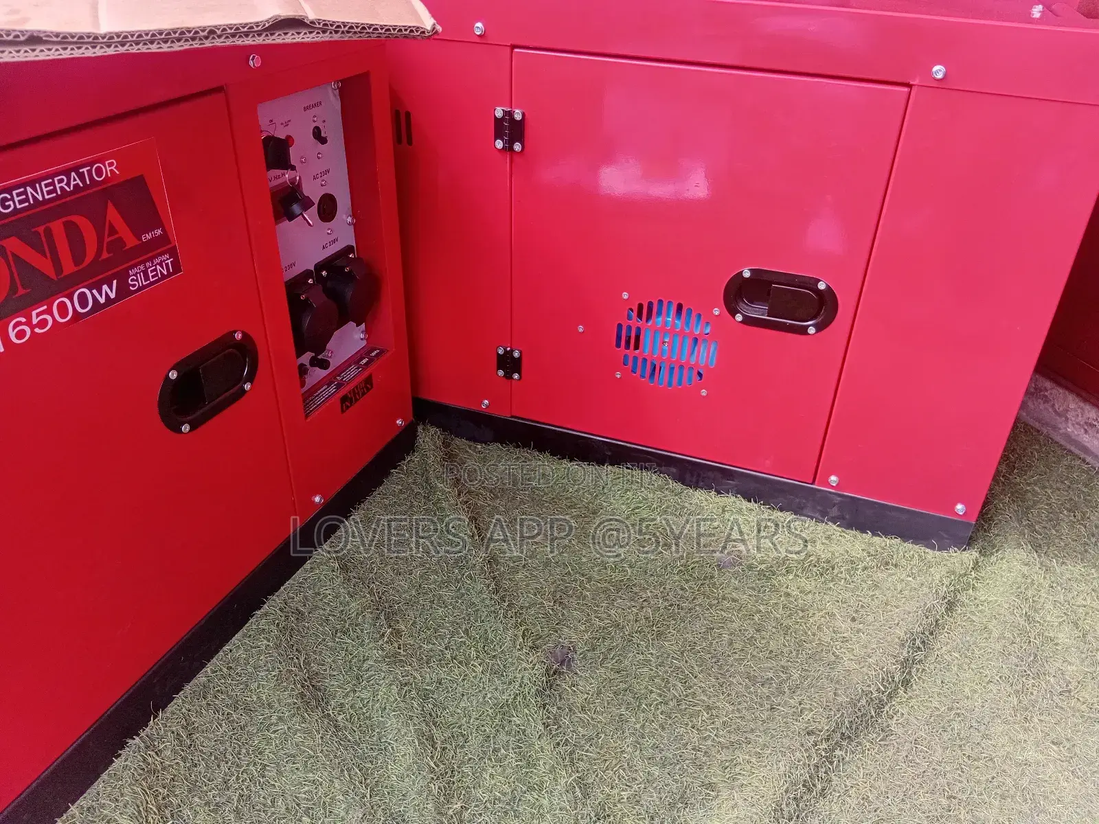 Japan Made Honda Remote Start 15kva Generator