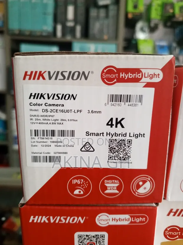 Hikvision Smart Hybrid Light 8mp Analog Bullet Camera 2