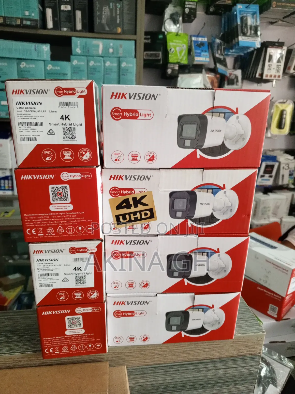 Hikvision Smart Hybrid Light 8mp Analog Bullet Camera