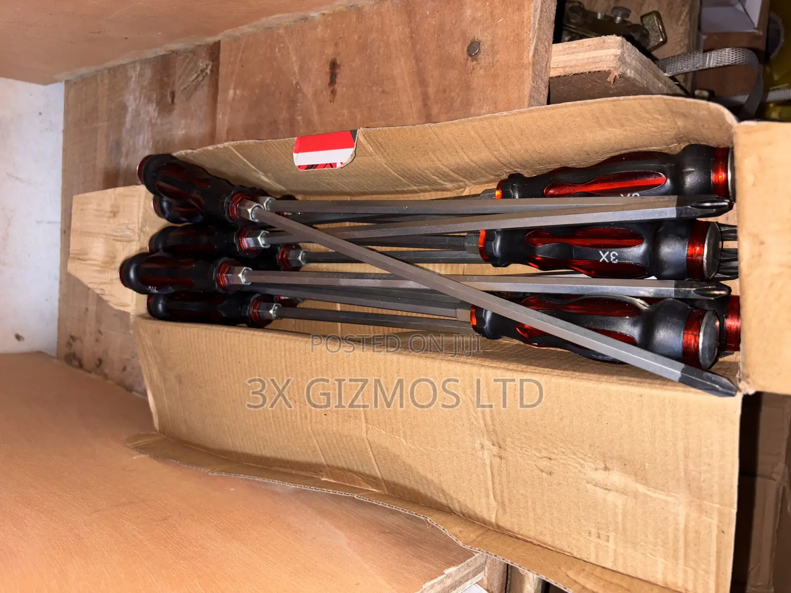 10” and 12” Flat Screwdrivers.