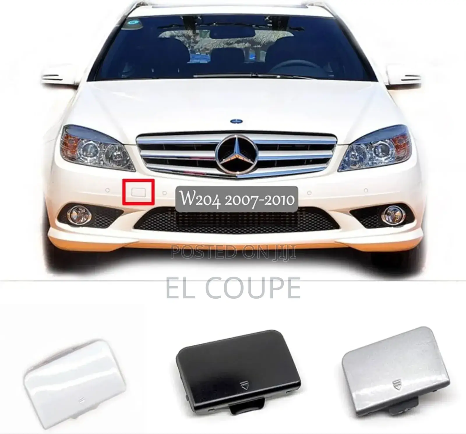Mercedes Benz C250 Towing Covers