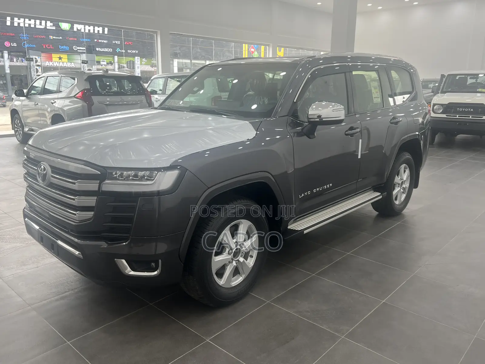 New Toyota Land Cruiser 2024 Gray