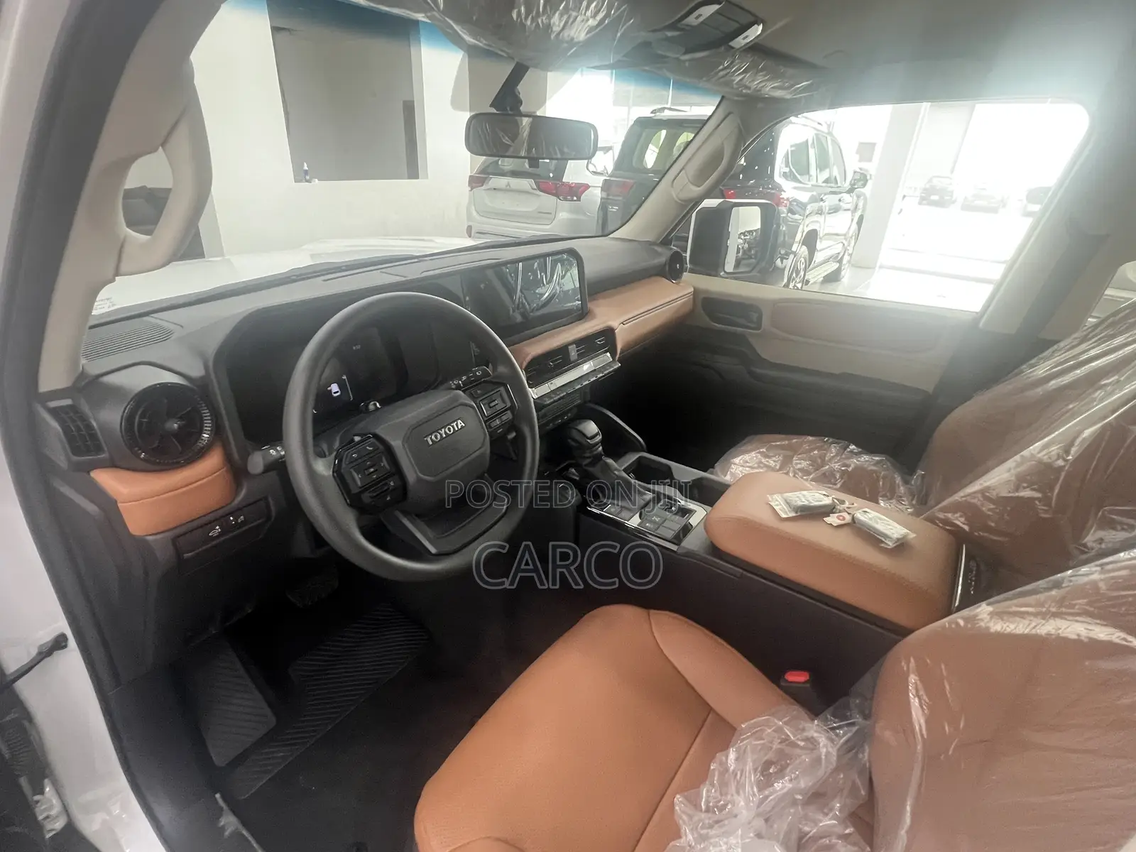 New Toyota Land Cruiser Prado 2024 White