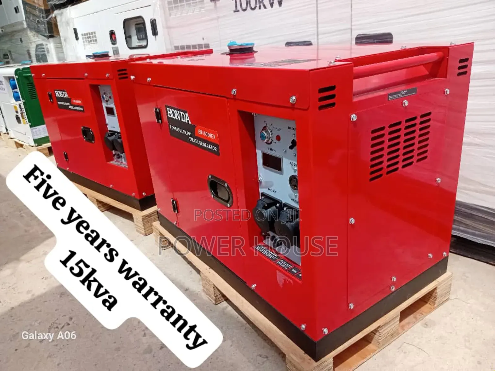 Remote Area 16500watts Diesel 15kva Honda