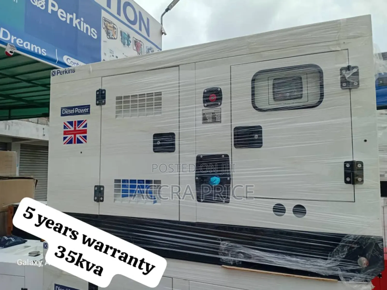Artistic Design Perkins 35kva Diesel Generator 30kw Keystart