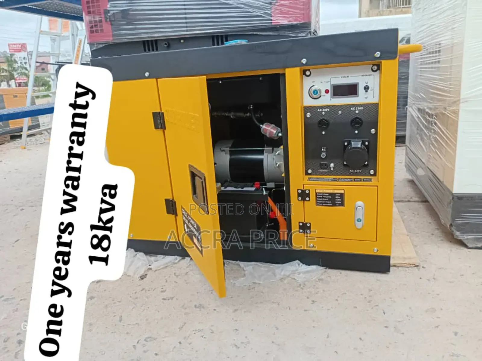 Artistic Design Cruz Power 18kva Diesel Genset 15kw Keystart