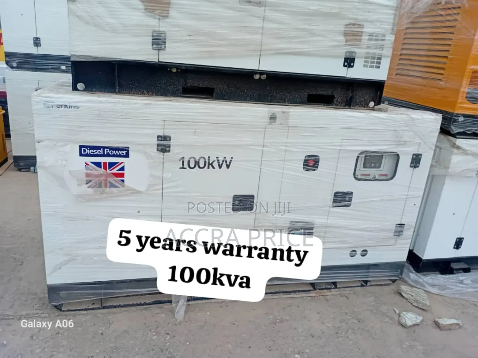 Original 100kva Diesel Generator 100kva Perkins Diesel 100kw