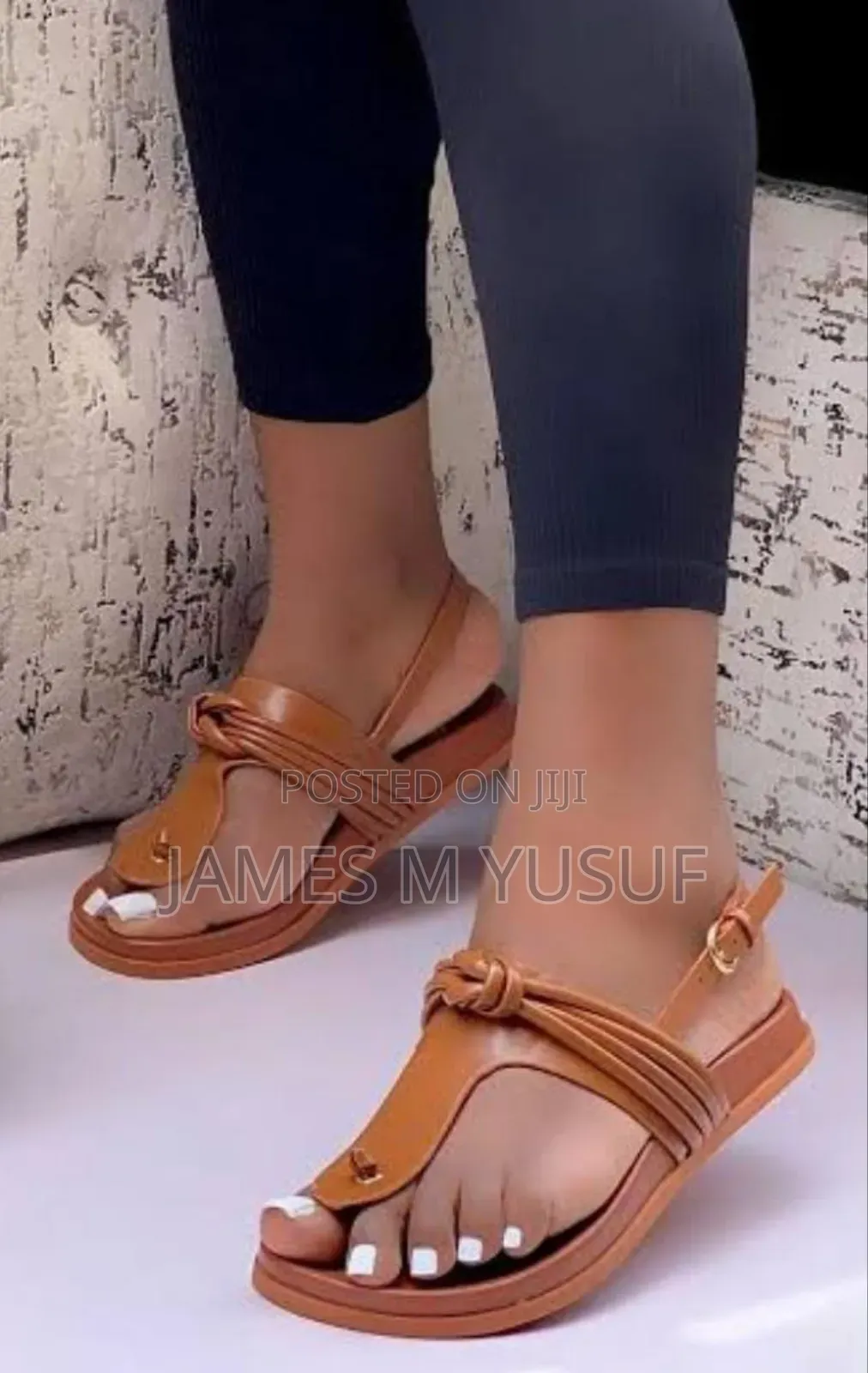 Adidas Black Slitted Pointed Heels
