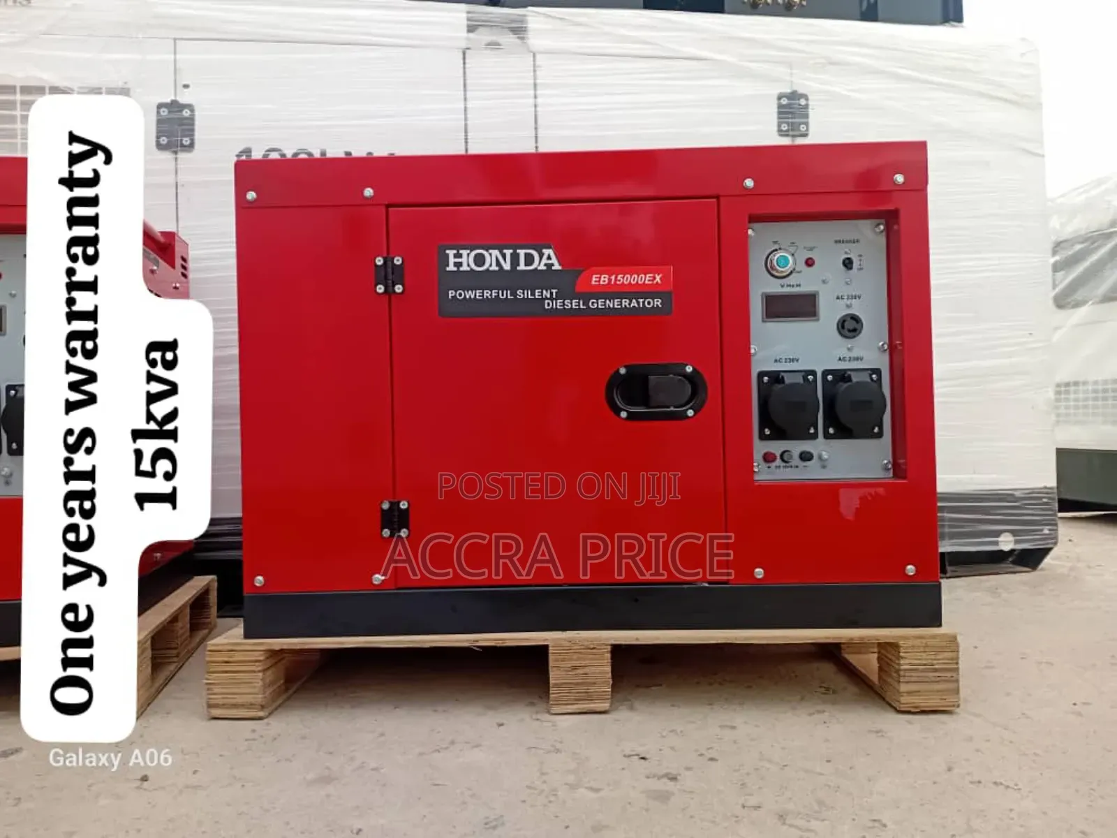 Easy Start With Remote Control 15kva Honda Diesel Generator