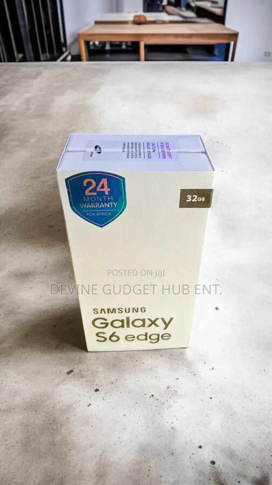 New Samsung Galaxy S6 edge 32 GB Silver