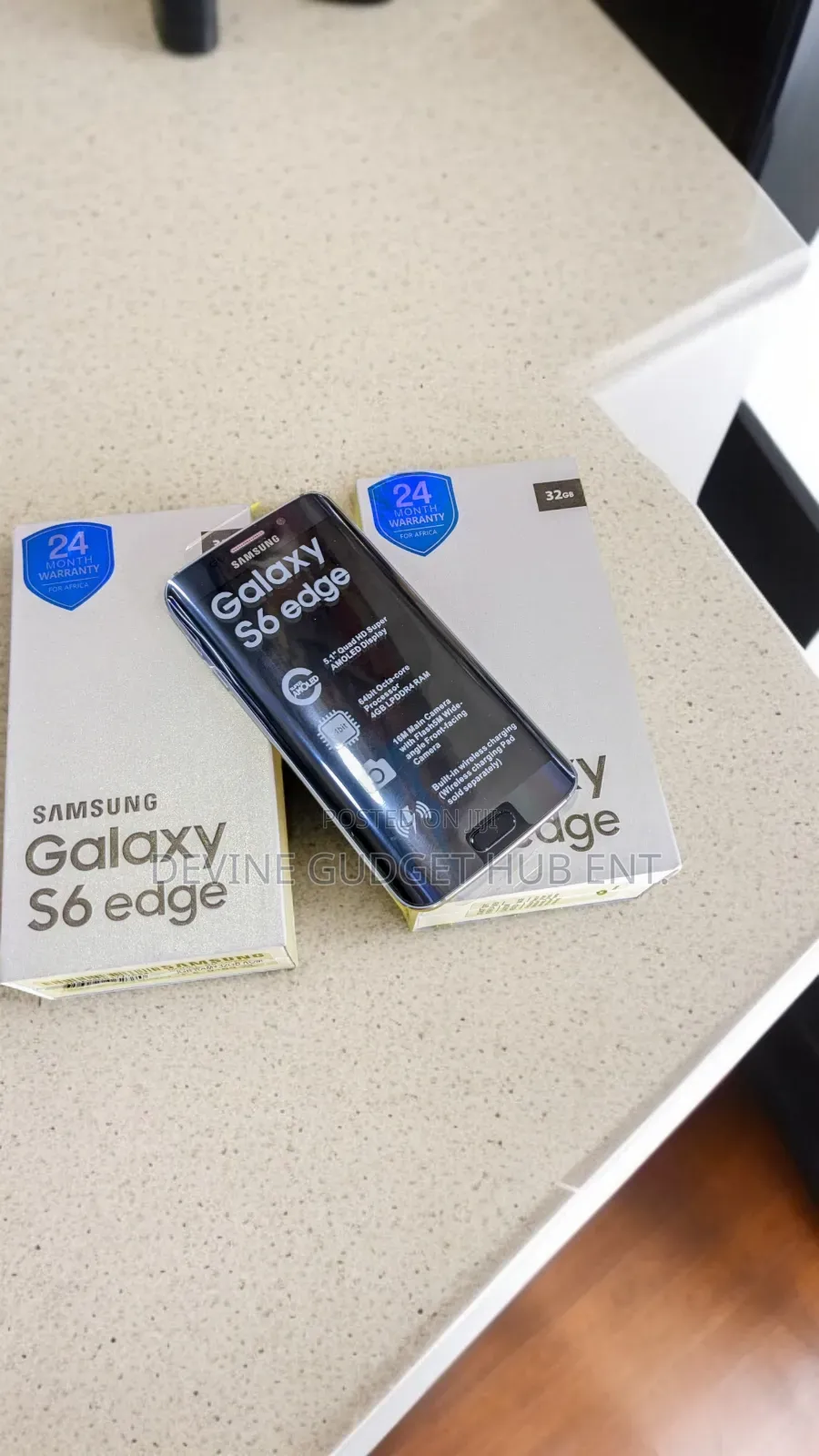 New Samsung Galaxy S6 edge 32 GB Gold