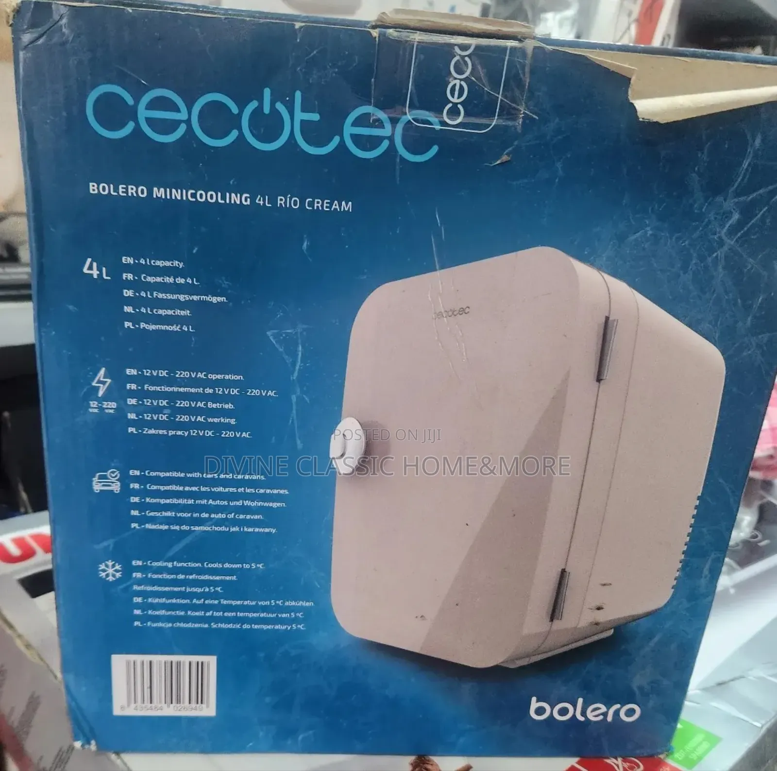 4lit Cecotec Makeup Mini Fridge