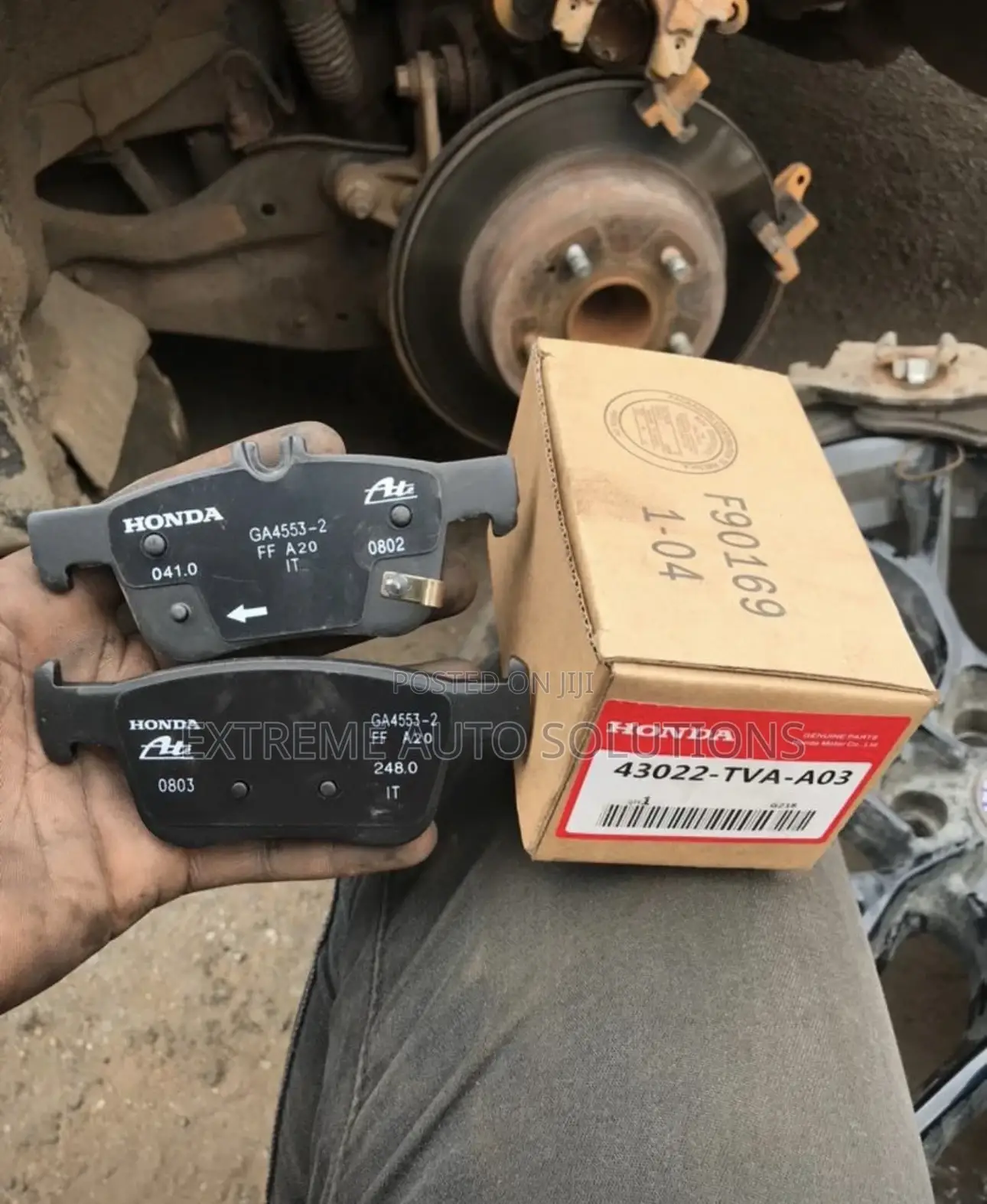 Honda Accord 2018 Front Brake Pads