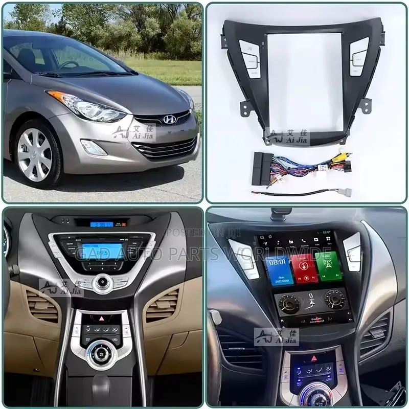 Hyundai Elantra Tesla Android/Apple Carplay Screen 2011-2016