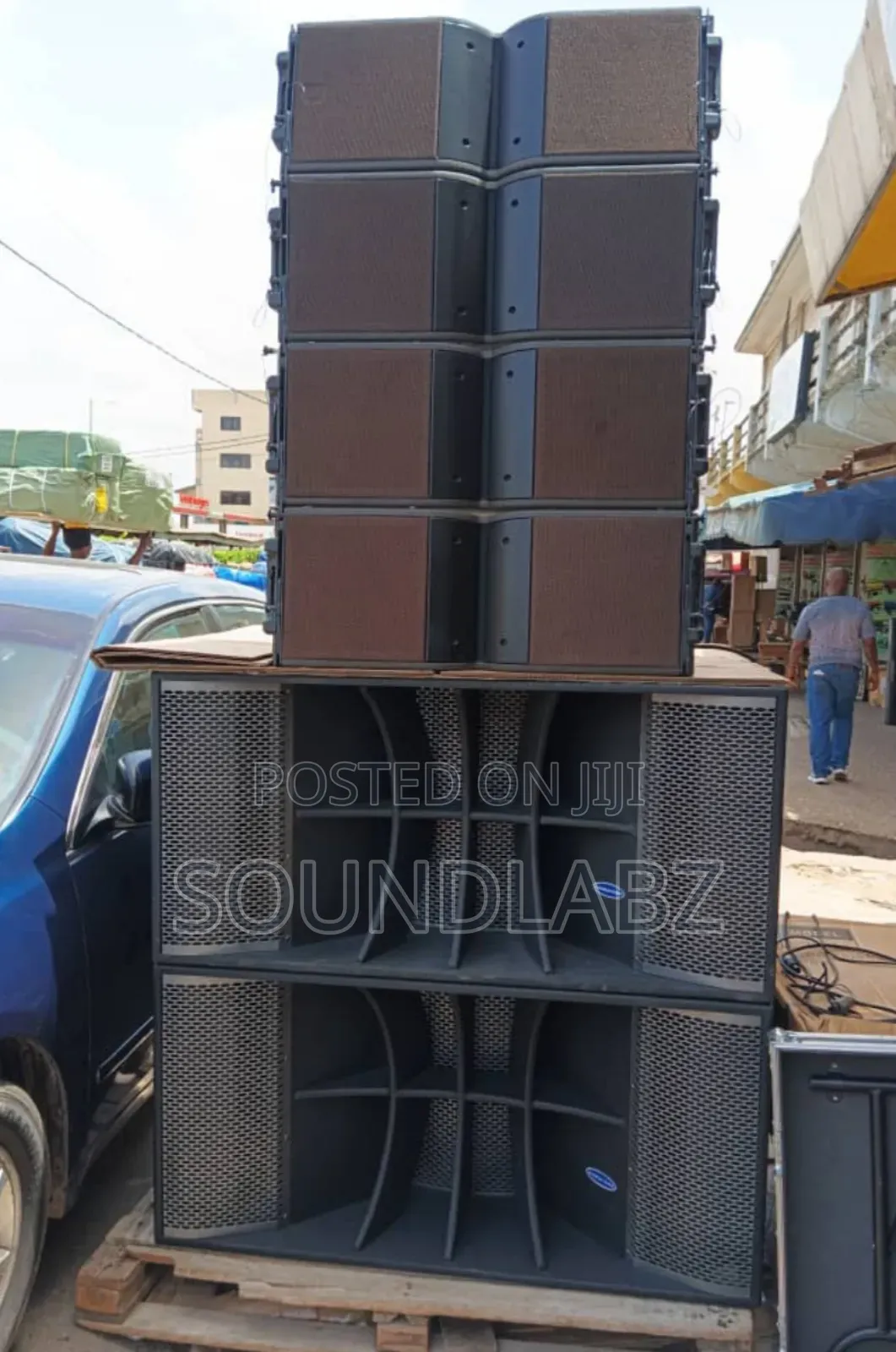 2set Kara 10inches and 21inches Bass Pair and Rack Set