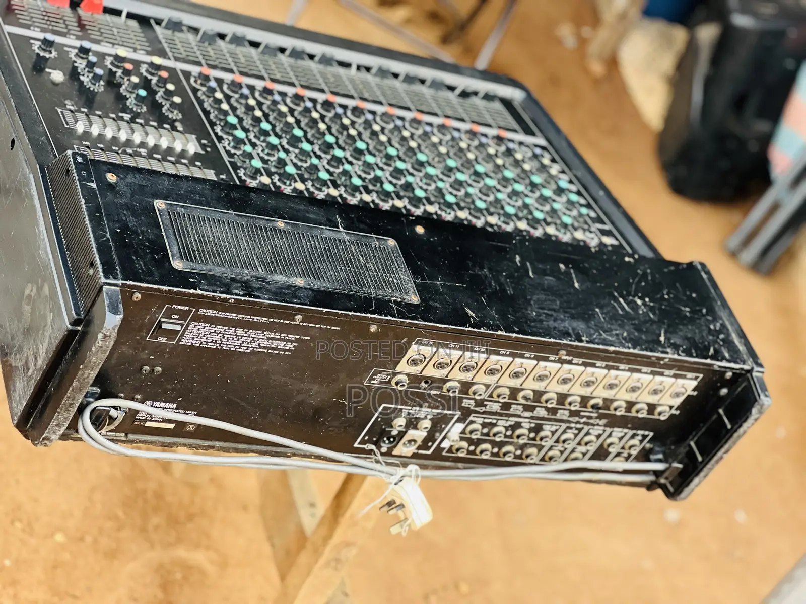 16 Ohms Powered Mixer From Europe