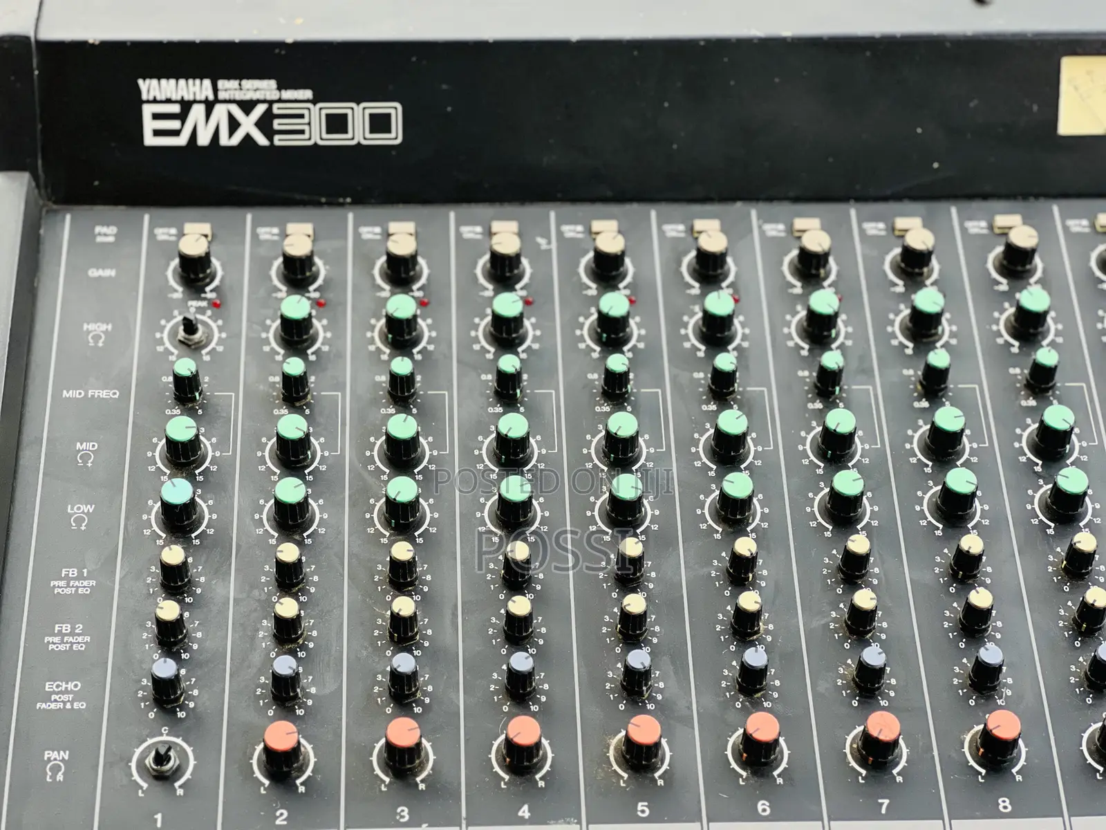 16 Ohms Powered Mixer From Europe