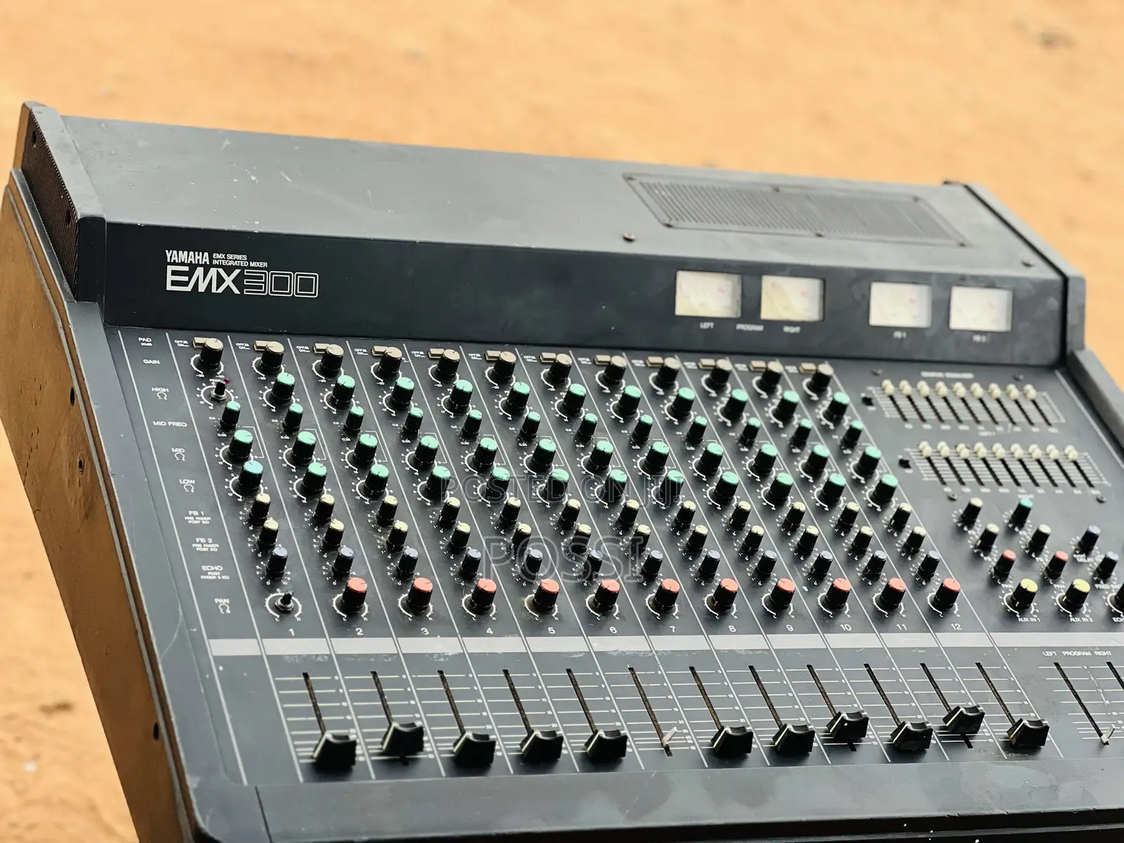 16 Ohms Powered Mixer From Europe