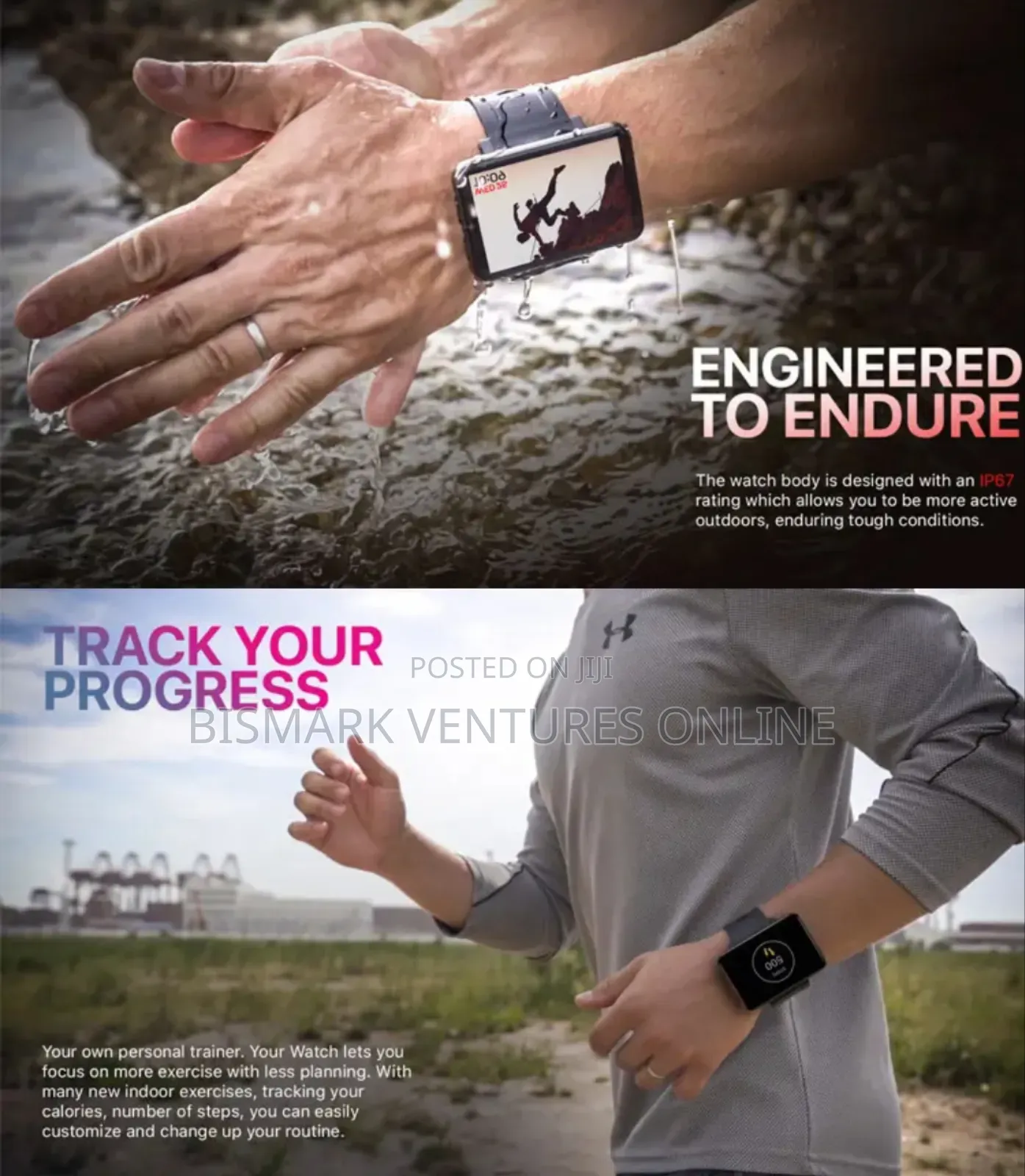 Dm100 4g Sim Card Watch 5mp Camera Ip67 Waterproof