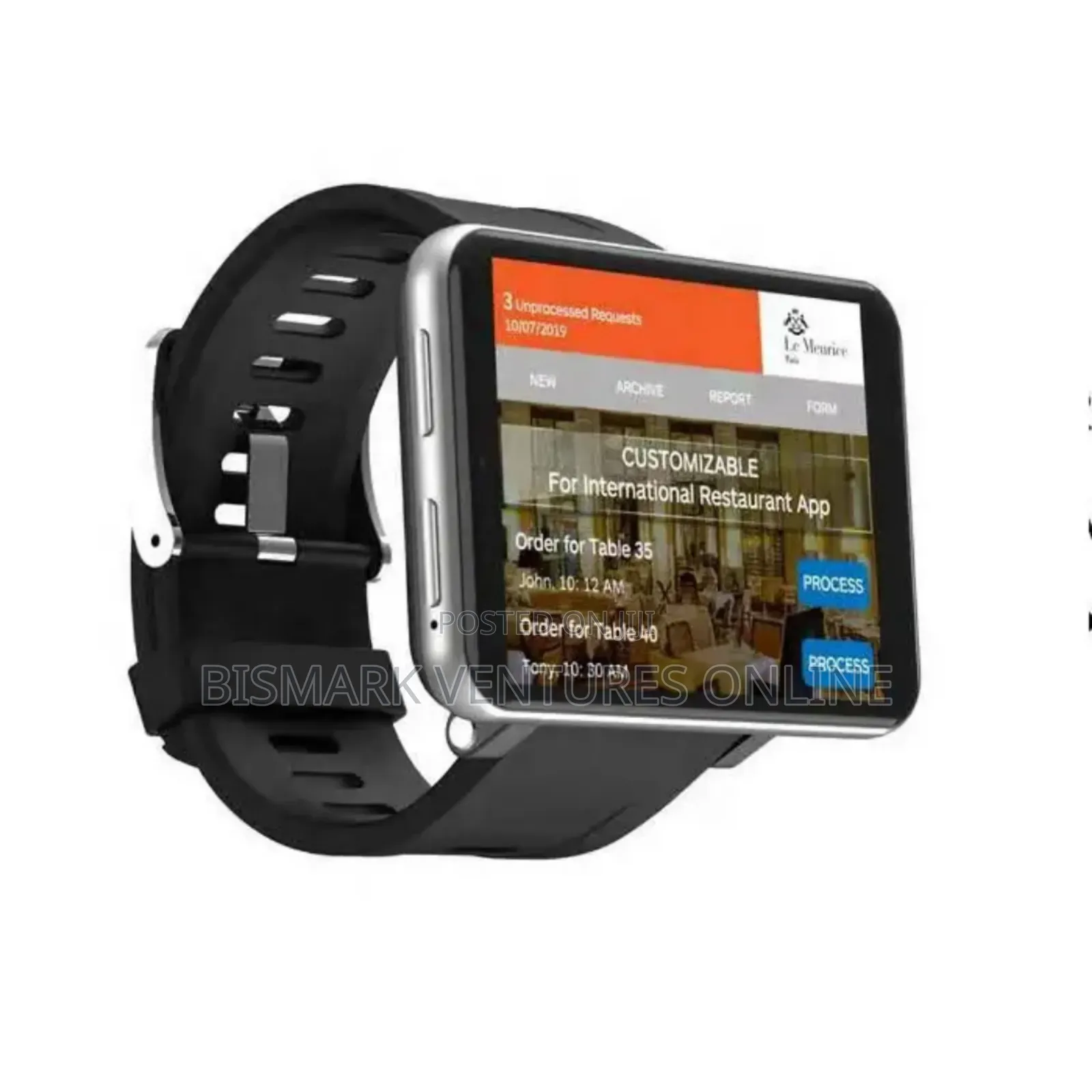 Dm100 4g Sim Card Watch 5mp Camera Ip67 Waterproof