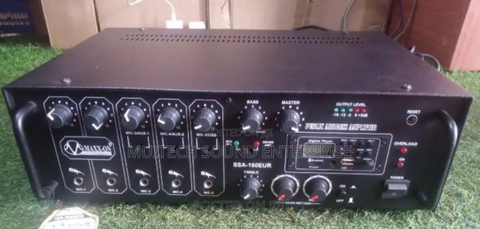 Public Address Amplifier (Ssa-160eur)