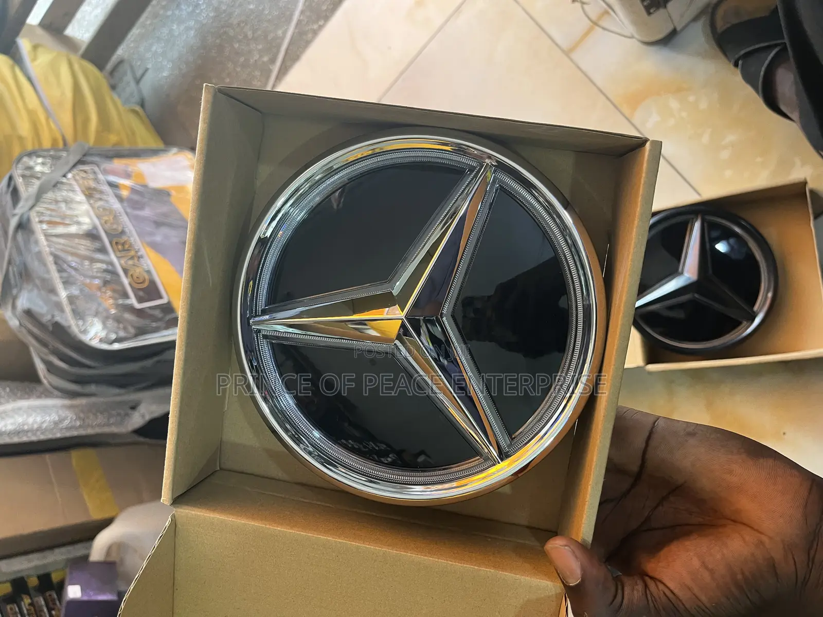 Cla 250 Cla 300 Led Front Crown Blue Light