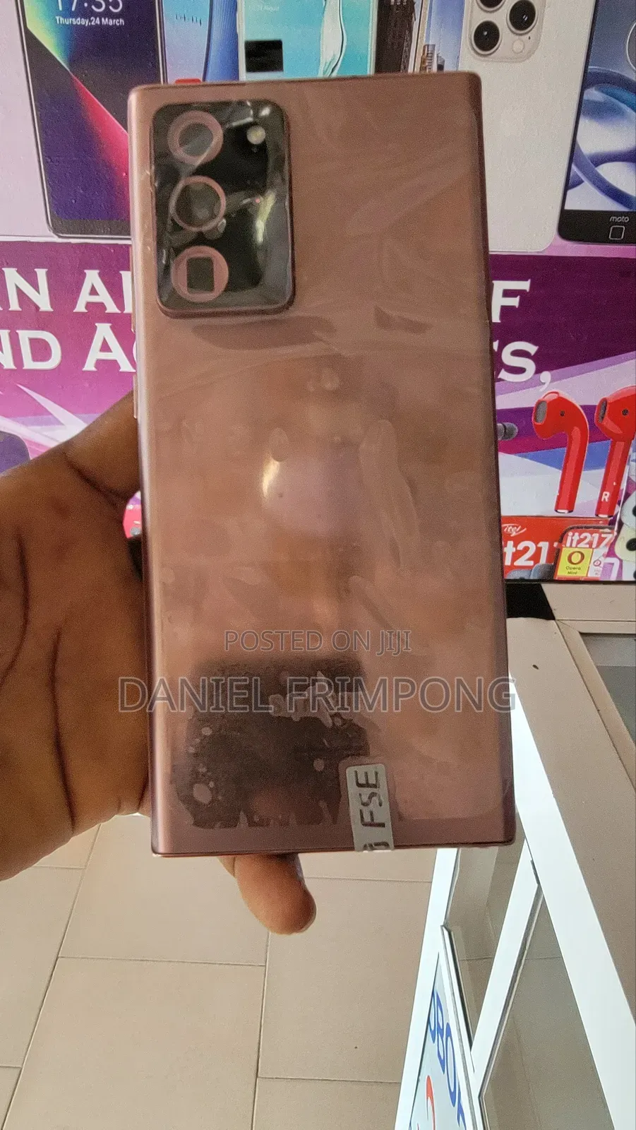 Samsung Galaxy Note 20 Ultra 5G 128 GB Gold